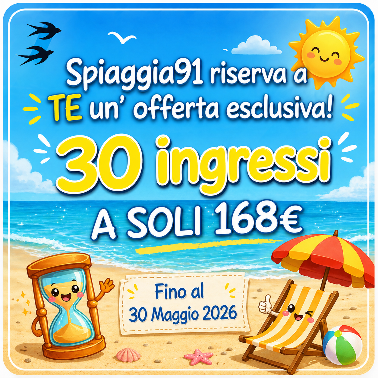 Summer 30 - Promozione Spiaggia91