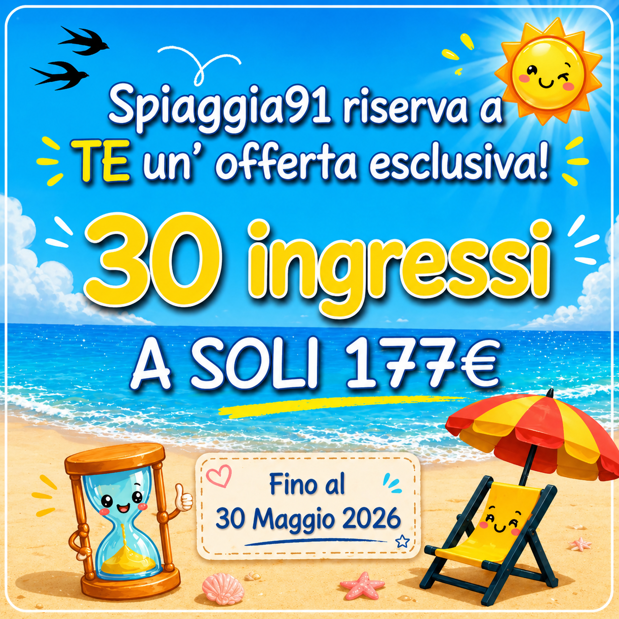 Summer 30 Referral - Spiaggia91